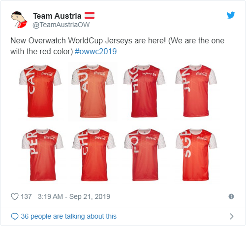 overwatch world cup jerseys 2018